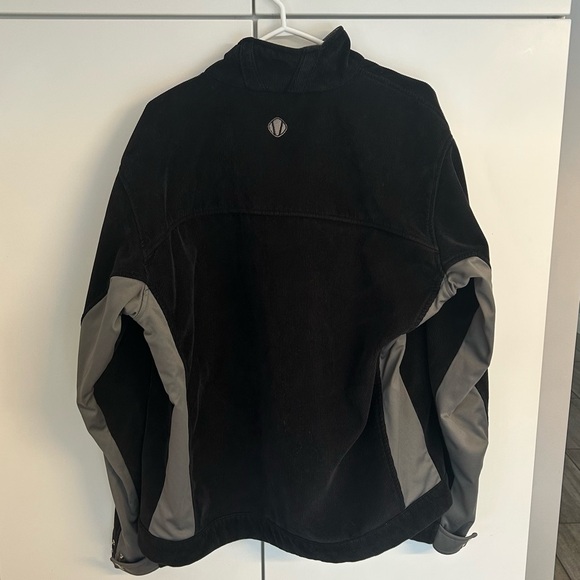 Sunice Weather Men's Black Corduroy Style with Gray Accents Jacket    Size L - Picture 3 of 12